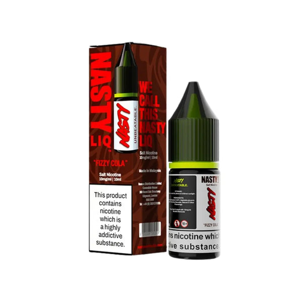 Nasty Liq Fizzy Cola 10ml Nic Salt