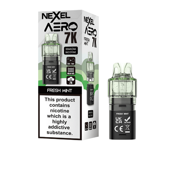 Nexel Aero 7k Replacement Pods Pack of 10