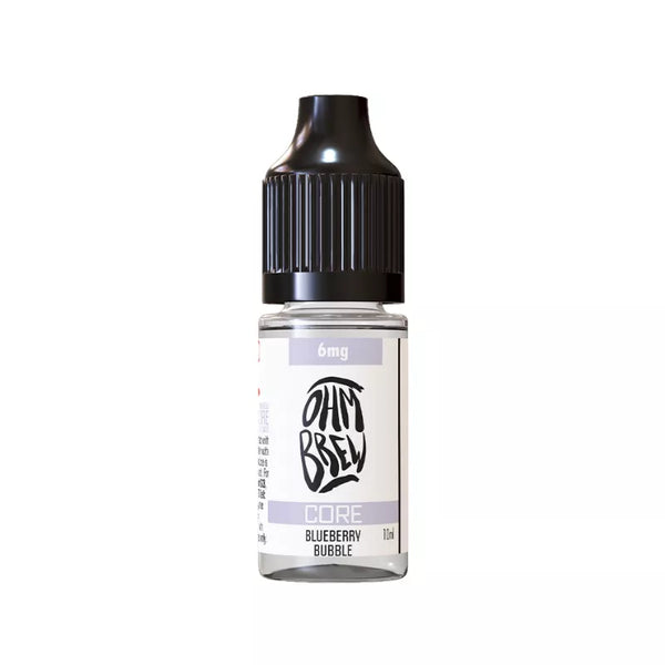 Ohm Brew Core Blueberry Bubble 50/50 10ml E-liquid