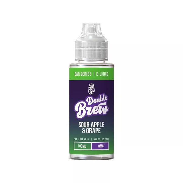 Ohm Brew Double Brew Sour Apple & Grape 100ml Shortfill