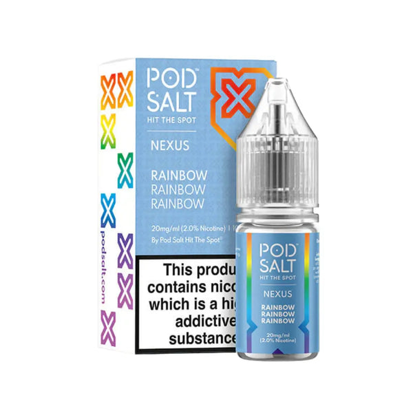 Pod Salt Nexus Rainbow 10ml Nic Salt E-liquid