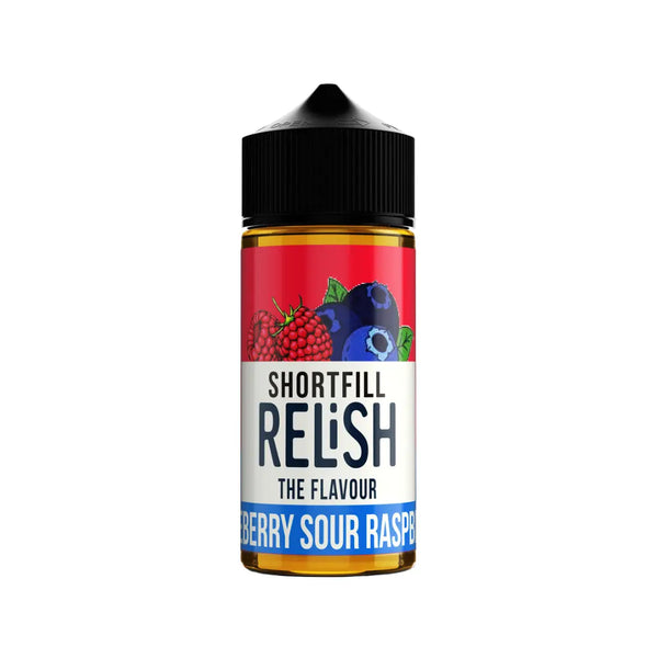Relish Blueberry Sour Raspberry 100ml Shortfill E-liquid