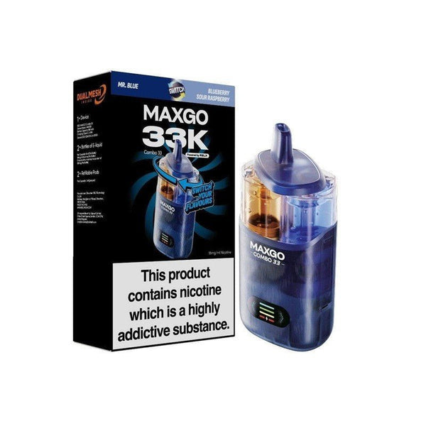 Relx Maxgo 33k Prefilled Pod Vape Kit - Pack of 3