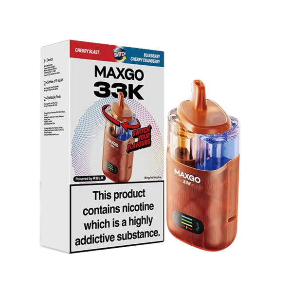 RELX MAXGO Combo 33K Prefilled Vape Kit