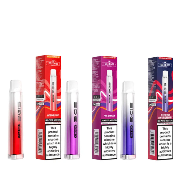 SKE Crystal 600 Pro Prefilled Pod Kit