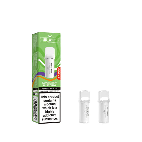 SKE Crystal Pro Kiwi Passionfruit Guava Prefilled Pods