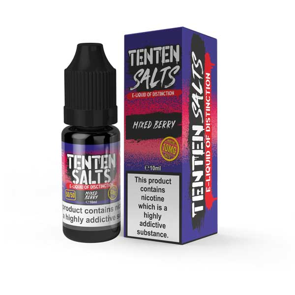 Ten Ten Nic Salts 10ml E-liquids - Box of 10