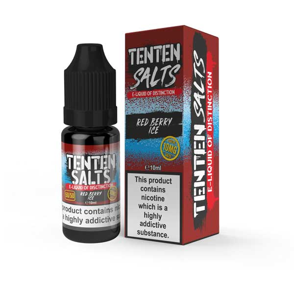 Ten Ten Nic Salts 10ml E-liquids - Box of 10