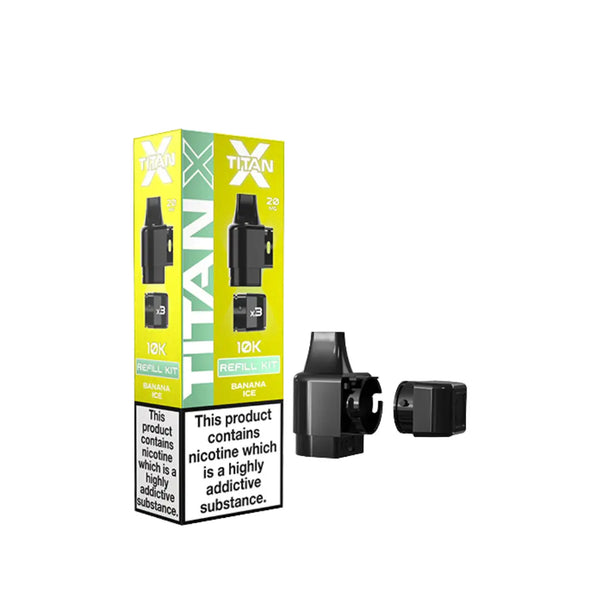 Titan X Banana Ice Refill Pods