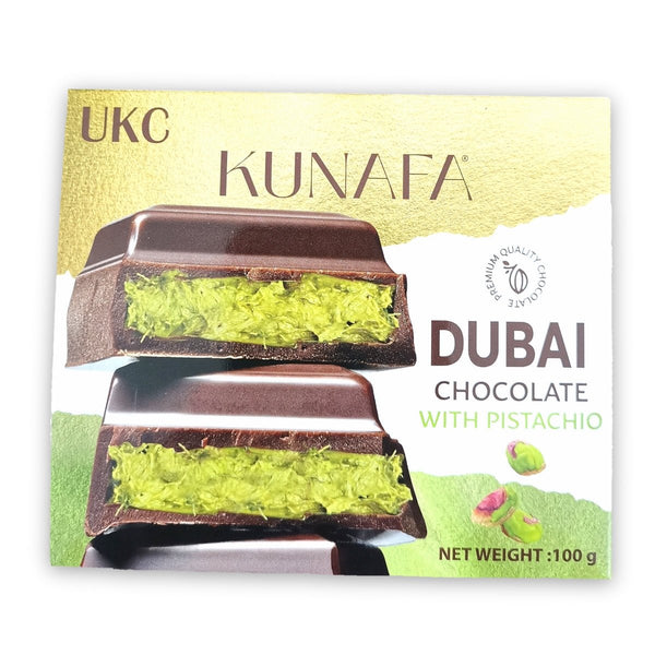 UKC Dubai Chocolate Kunafa with Pistachio -Box of 12