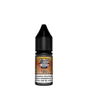 Ultimate E-Liquid Cider 10ML Nic Salt (Pack of 10)