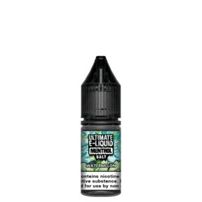 Ultimate E-Liquid Menthol 10ML Nic Salt (Pack of 10)