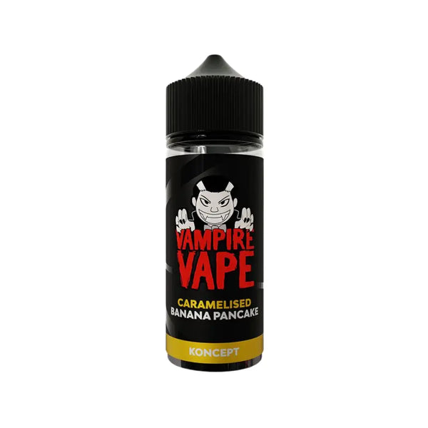 Vampire Vape Desserts Caramelised Banana Pancake 100ml Shortfill E-Liquid