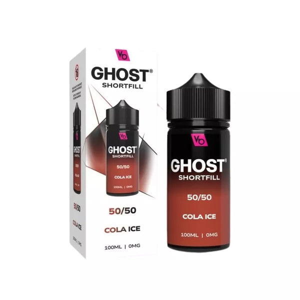 Vapes Bars Ghost Cola Ice 100ml Shortfill