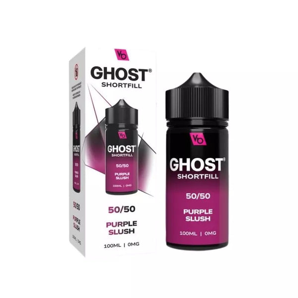 Vapes Bars Ghost Purple Slush 100ml Shortfill