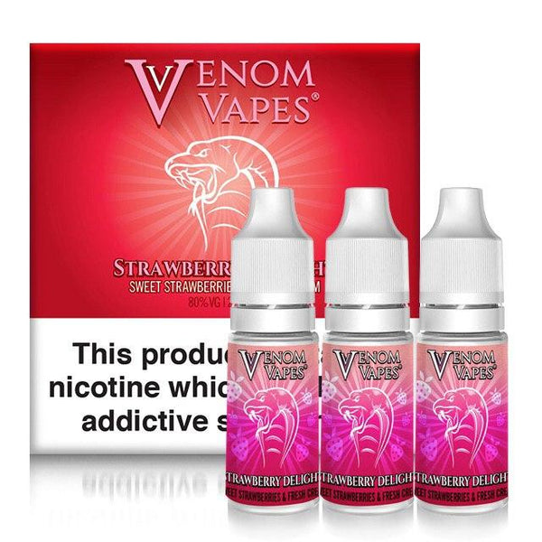 Venom Vapes 50/50 10ML(Pack of 10)