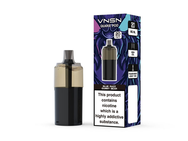 VNSN Quake 10000 Replacement Pods Box of 5