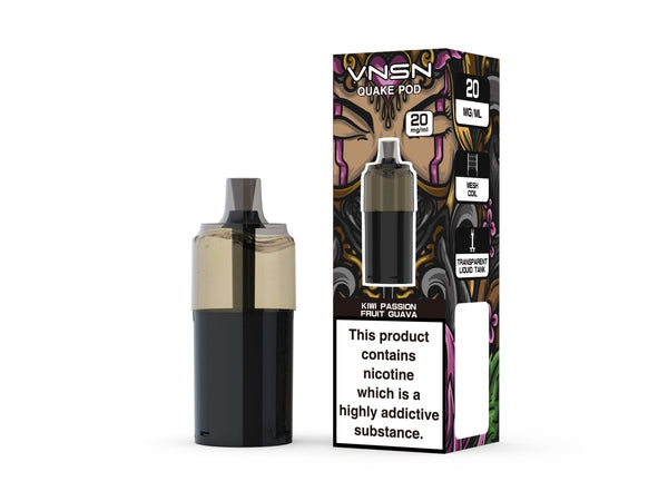 VNSN Quake 10000 Replacement Pods Box of 5