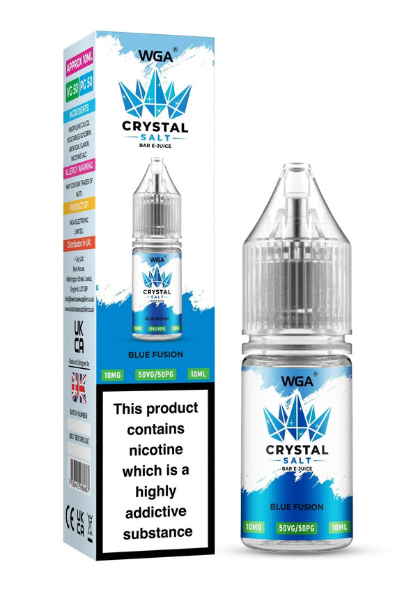 WGA Crystal Nic Salt 10ml E-Liquid Box of 10