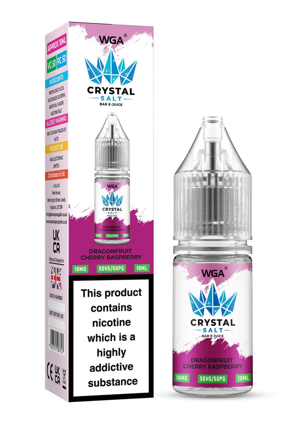 WGA Crystal Nic Salt 10ml E-Liquid Box of 10