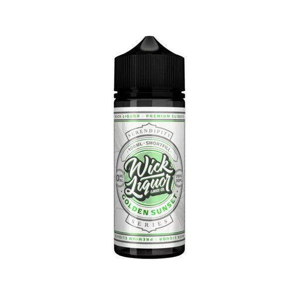 Wick Liquor Serendipity Golden Sunset 100ml Shortfill