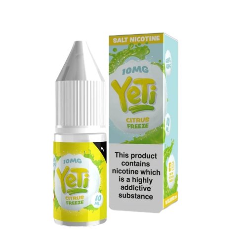 Yeti 10ml Nic Salt (Pack of 10)