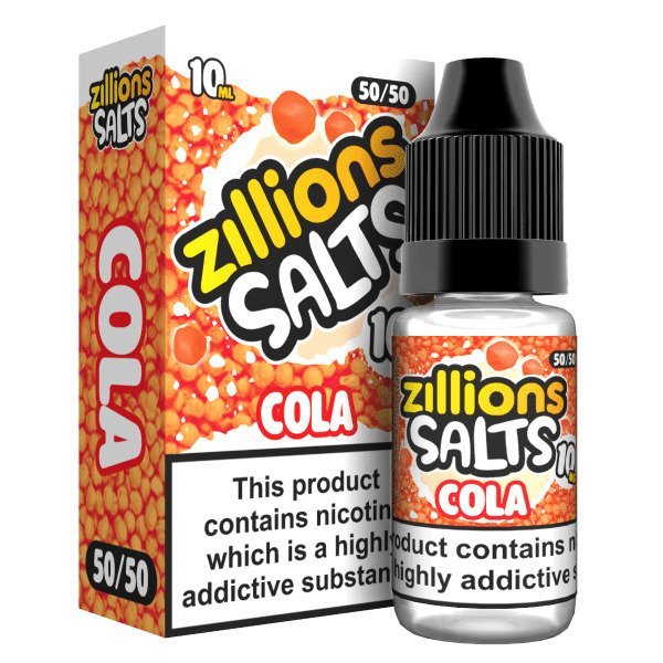 Zillions Nic Salt 10ml Pack of 5