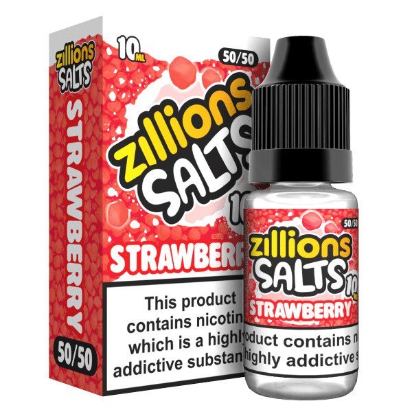 Zillions Nic Salt 10ml Pack of 5