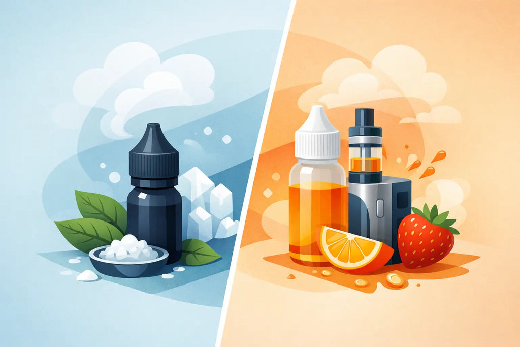 What Is the Difference Between Nicotine Salts and E Liquid?