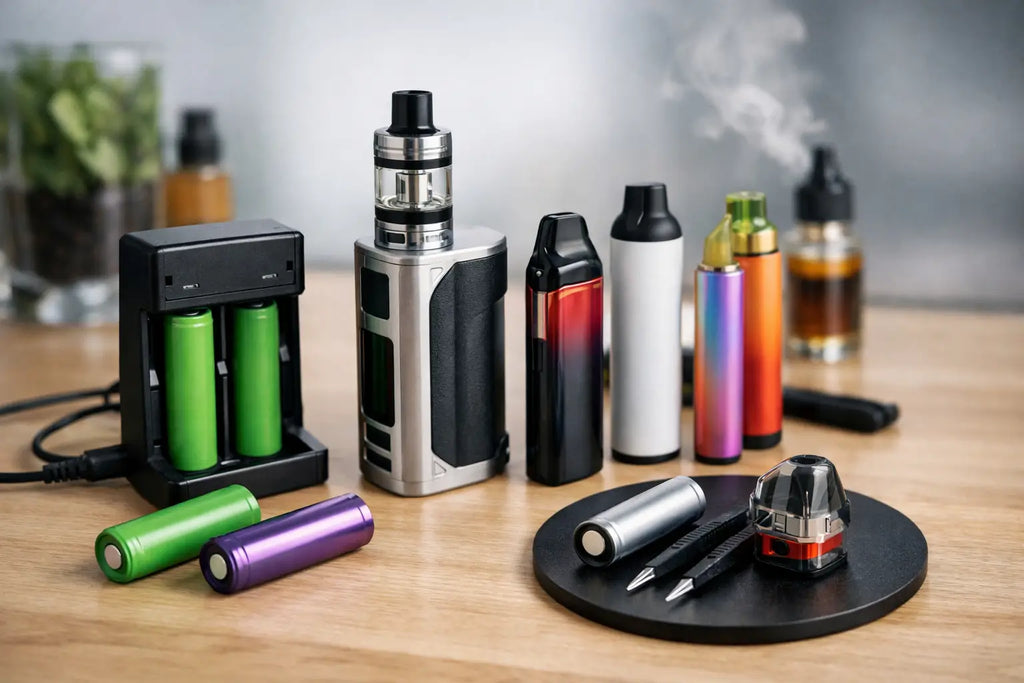 Vape Batteries: Choosing, Charging and Safety