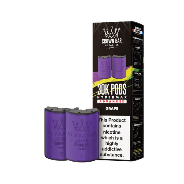 Al Fakher 30K Hypermax Grape Refill Pod