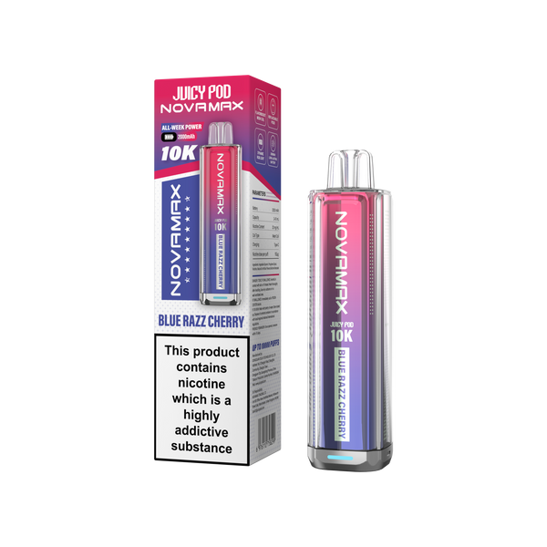 Juicy Pod Novamax 10k Prefilled Pod Vape Kit - Pack of 5