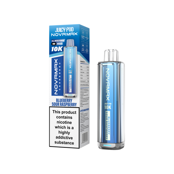 Juicy Pod Novamax 10k Prefilled Pod Vape Kit - Pack of 5