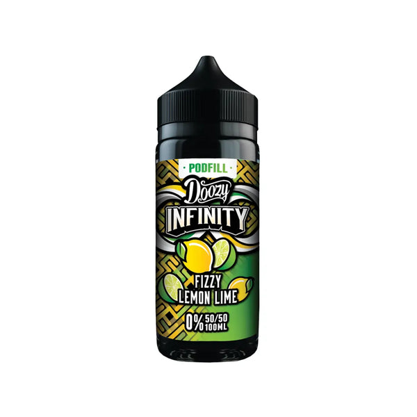 Doozy Infinity Pod Fill 50/50 Lemon Lime 100ml Shortfill