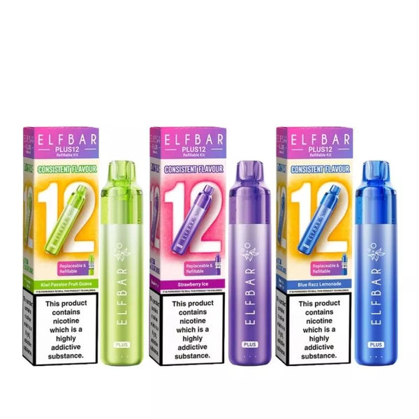Elf Bar Plus 12 Prefilled Pod Kit