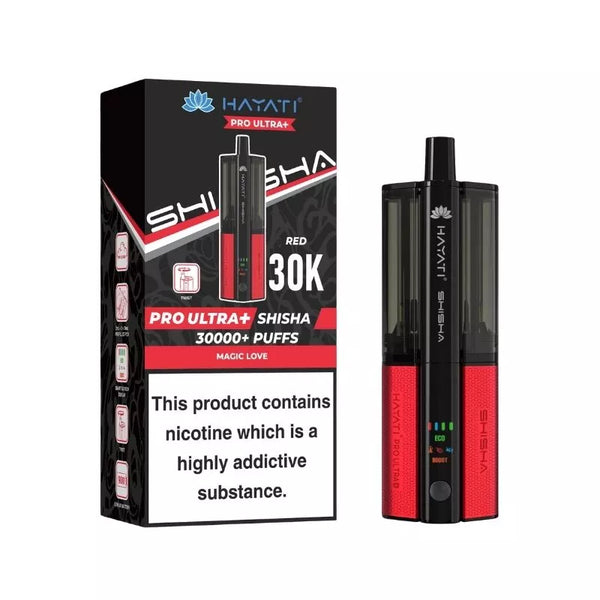 Hayati Pro Ultra Plus Shisha 30000 Prefilled Pod Vape Kit
