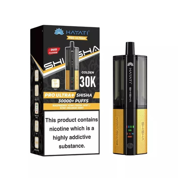 Hayati Pro Ultra Plus Shisha 30000 Prefilled Pod Vape Kit