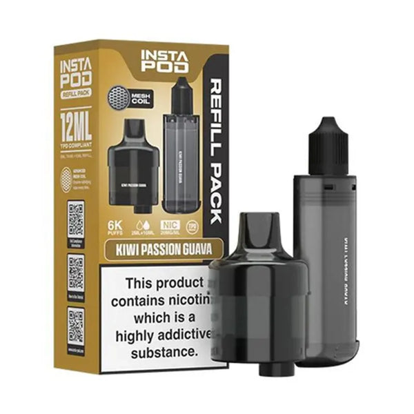 Instafill Insta Pod 6K Kiwi Passion Guava Prefilled Pods