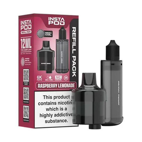 Instafill Insta Pod 6K Raspberry Lemonade Prefilled Pods