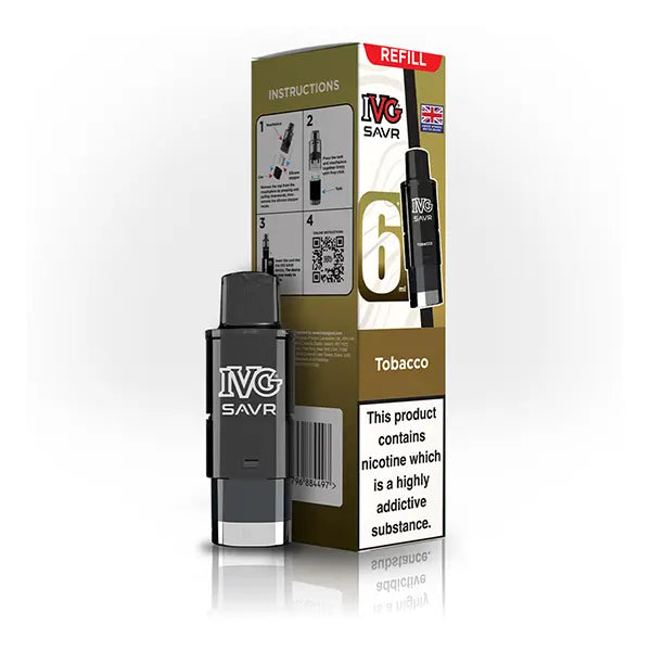 IVG SAVR Tobacco Refill Pods