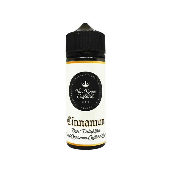 The Kings Custard Cinnamon Custard 100ml Shortfill