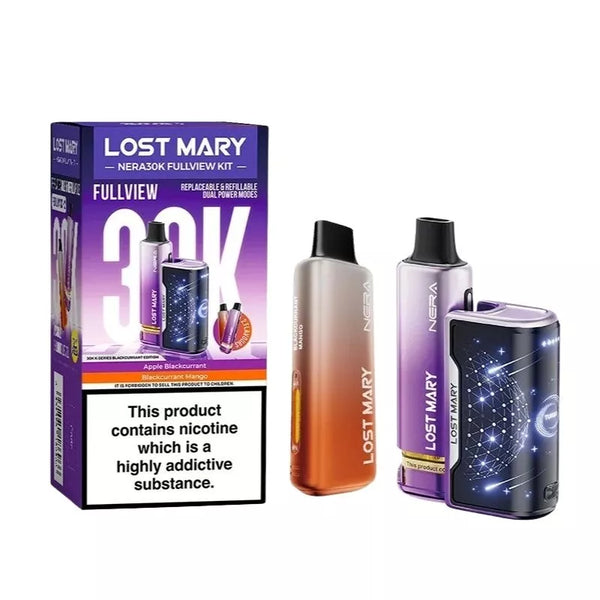 Lost Mary Nera 30K Fullview Prefilled Pod Kit