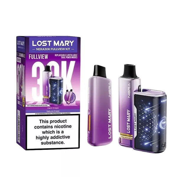 Lost Mary Nera 30K Fullview Prefilled Pod Kit