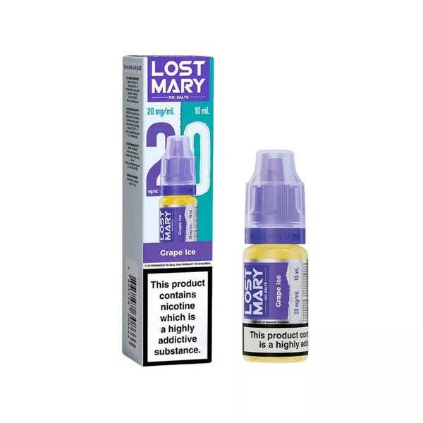 Lost Mary Grape Ice 10ml Nic Salt
