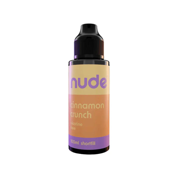 Nude Cinnamon Crunch 100ml Shortfill E-liquid