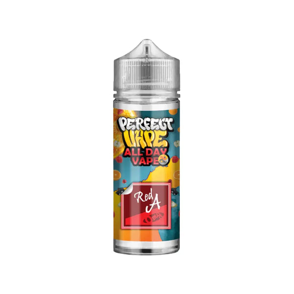 Perfect Vape All Day Vape Red A 100ml Shortfill