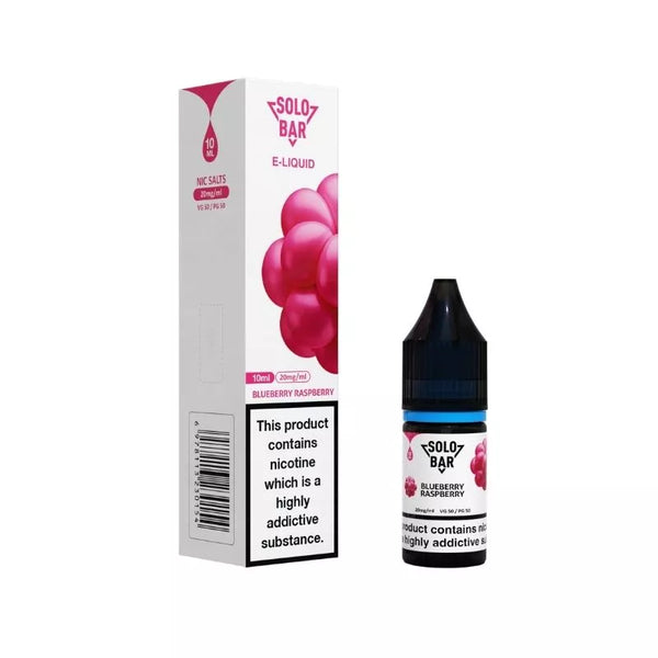 Solobar Blueberry Raspberry 10ml Nic Salt