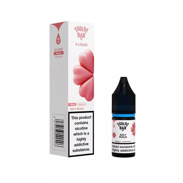 Solobar Juicy Peach 10ml Nic Salt