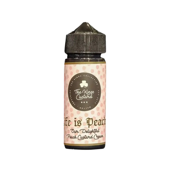 The Kings Creams Life Is Peachy 100ml Shortfill