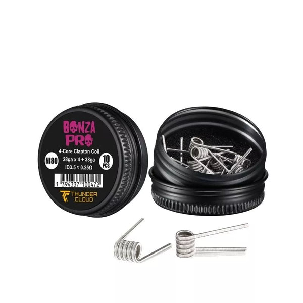 ThunderCloud X Vaping Bogan Bonza Pro Premade Coils